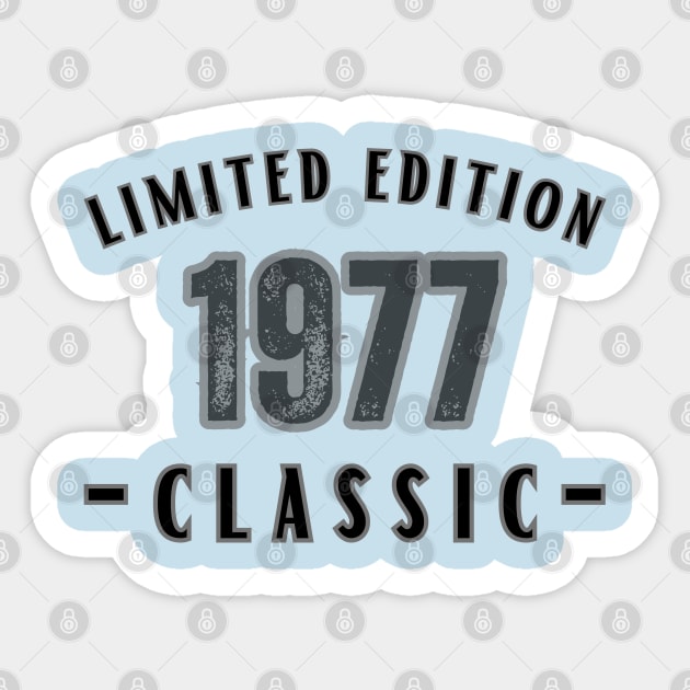 Limited Edition 1977 Sticker by WLBT